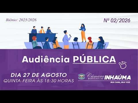 Audiência Pública nº 02/2026 - 27/08/2026