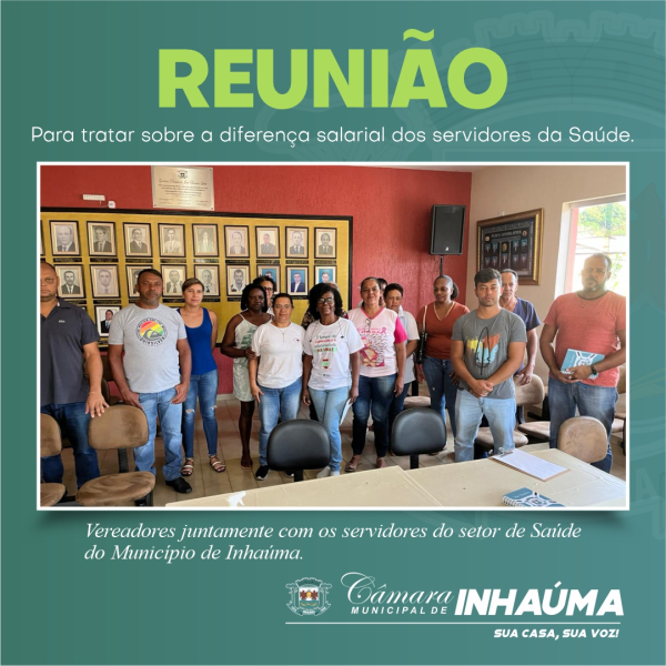 Reunião na Câmara