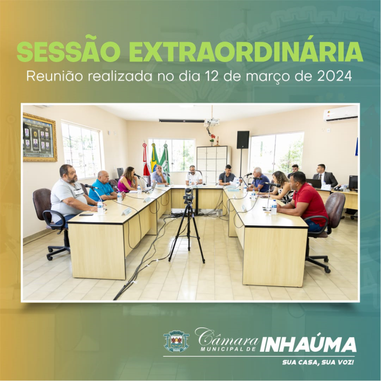 Sessão Extraordinária Para Julgamento do Processo nº05/2023