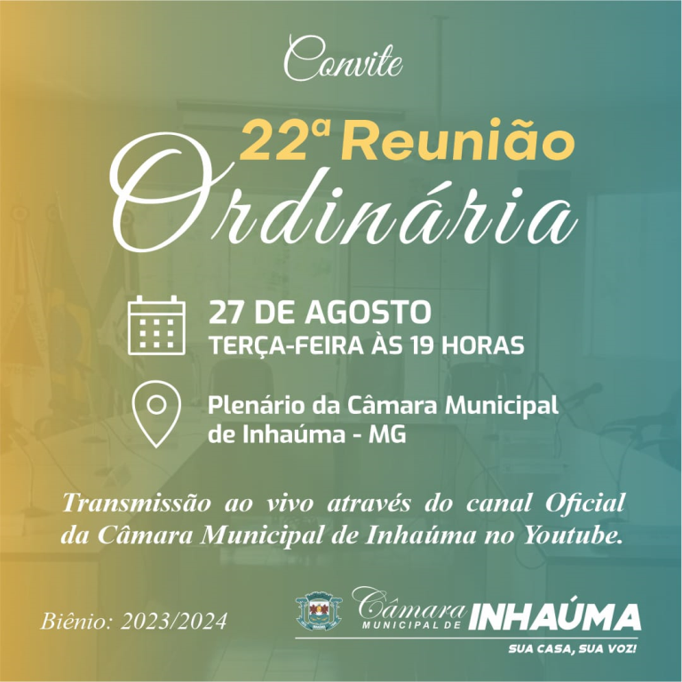 22ª Reunião Ordinária de 2024